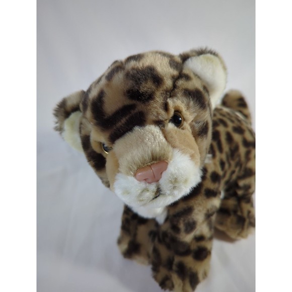 Kmart Spotted Leopard Cheetah Plush 10 Inch Stuffed Animal Baby Cub Soft Rare - Picture 6 of 9